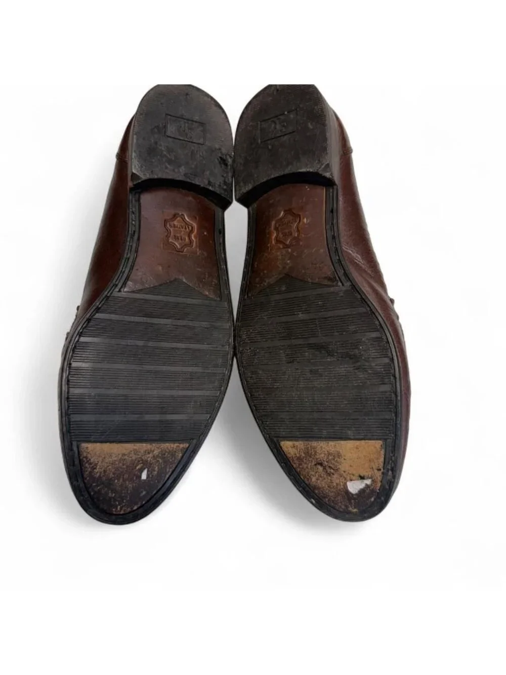 Vintage San Remo Italian Leather Loafers Men's 9.5 Tassel Preppy Luxury Office